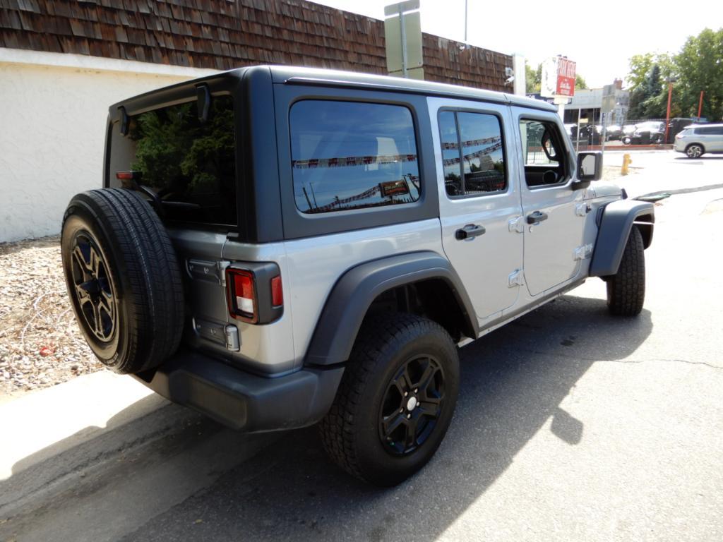used 2020 Jeep Wrangler Unlimited car, priced at $18,998