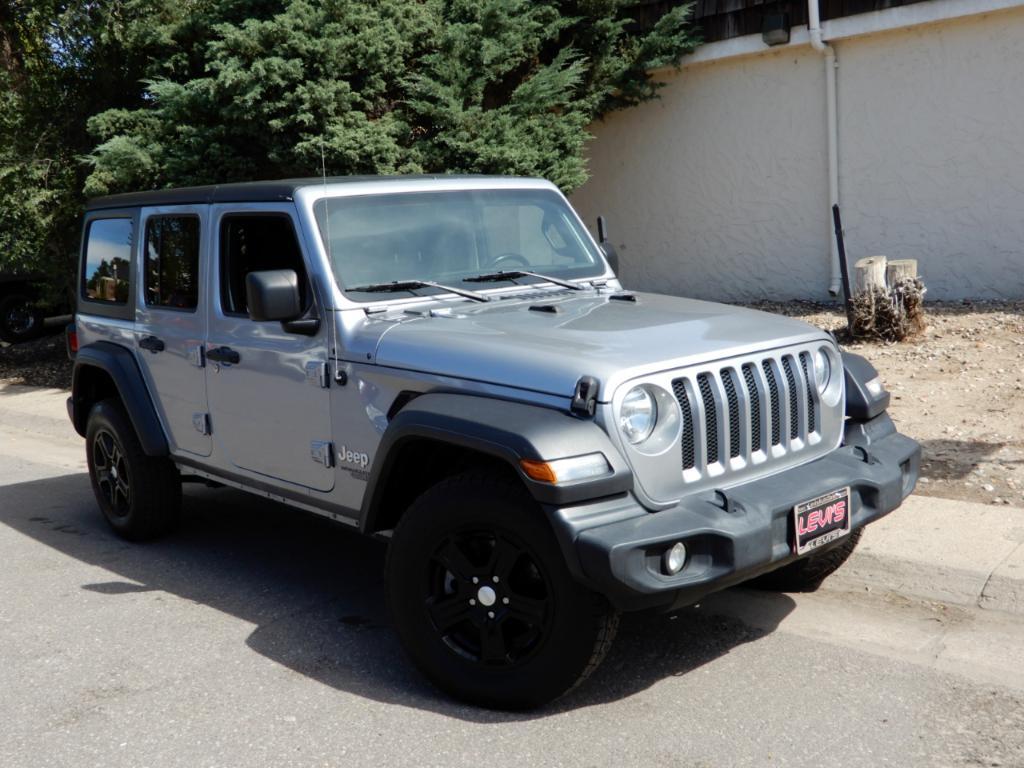 used 2020 Jeep Wrangler Unlimited car, priced at $18,998