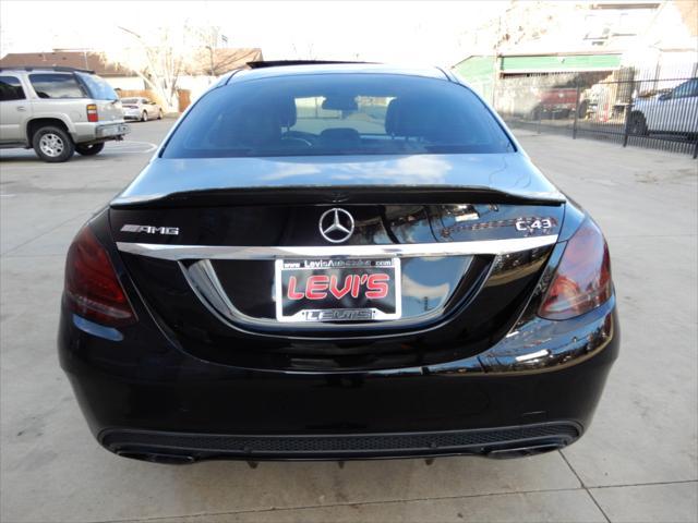 used 2017 Mercedes-Benz AMG C 43 car, priced at $18,998