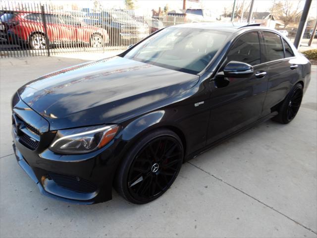 used 2017 Mercedes-Benz AMG C 43 car, priced at $18,998