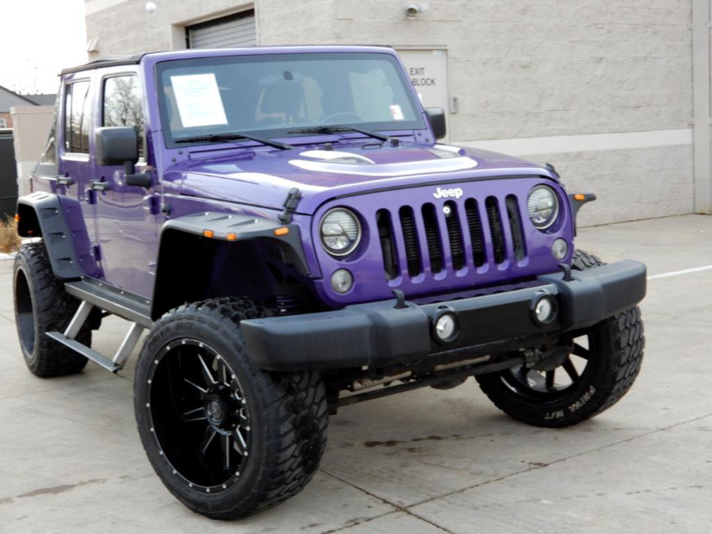 used 2017 Jeep Wrangler Unlimited car, priced at $19,998