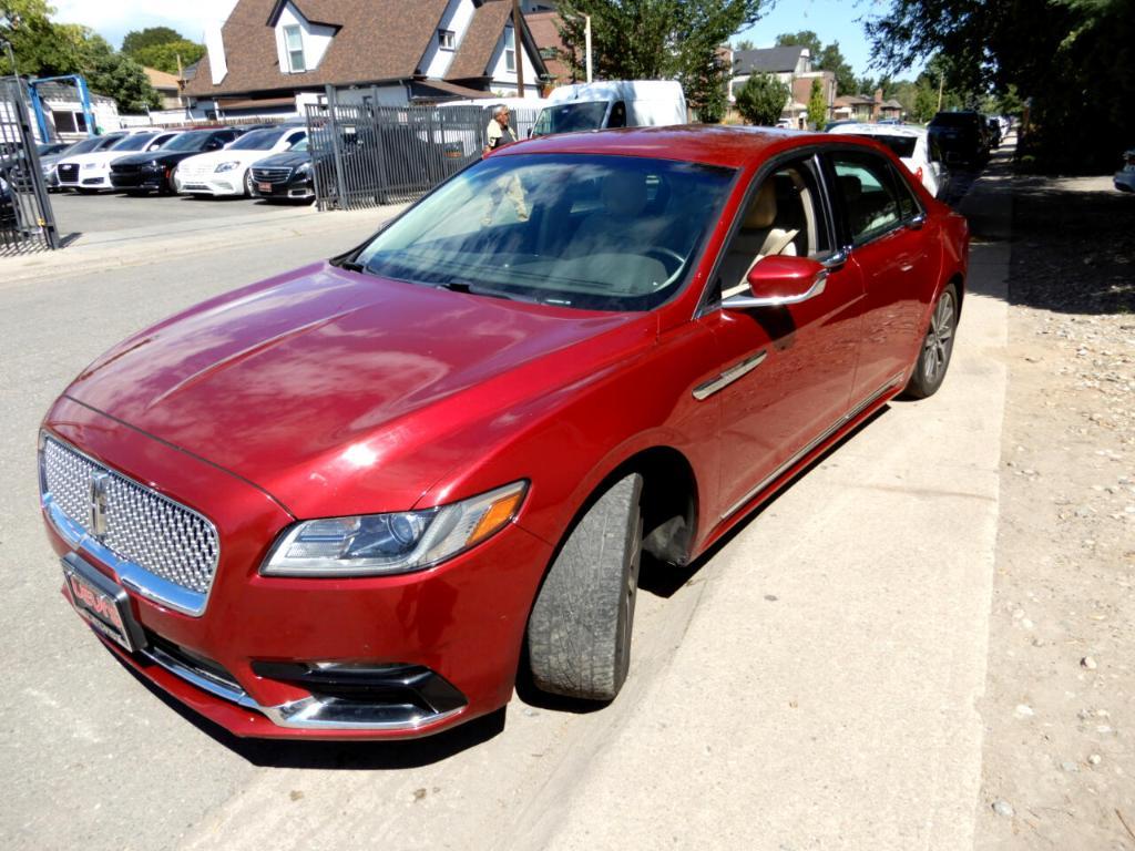used 2018 Lincoln Continental car, priced at $14,998
