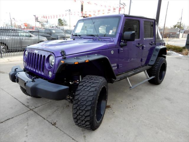 used 2017 Jeep Wrangler Unlimited car, priced at $22,998