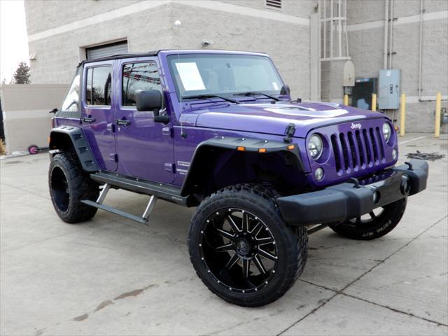 used 2017 Jeep Wrangler Unlimited car, priced at $22,998