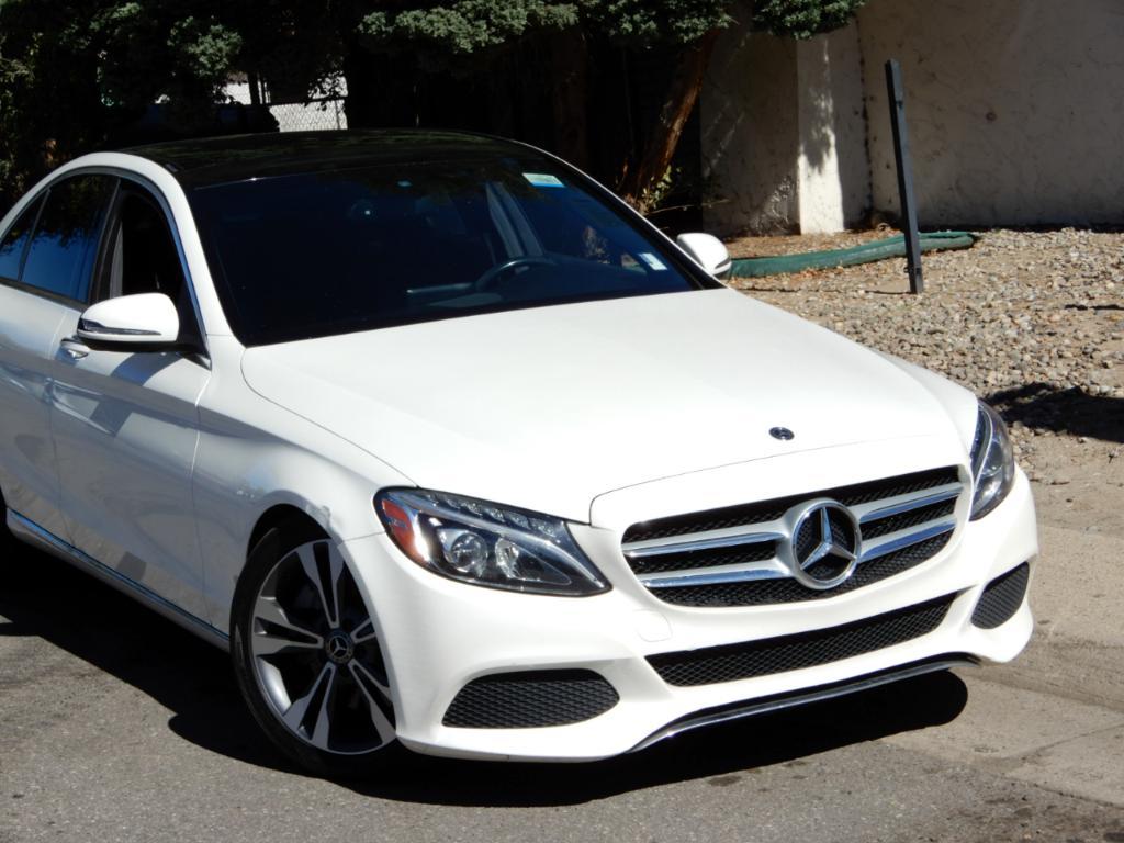 used 2018 Mercedes-Benz C-Class car, priced at $16,998