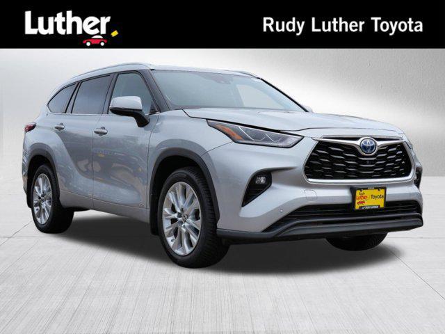 used 2022 Toyota Highlander Hybrid car, priced at $47,785