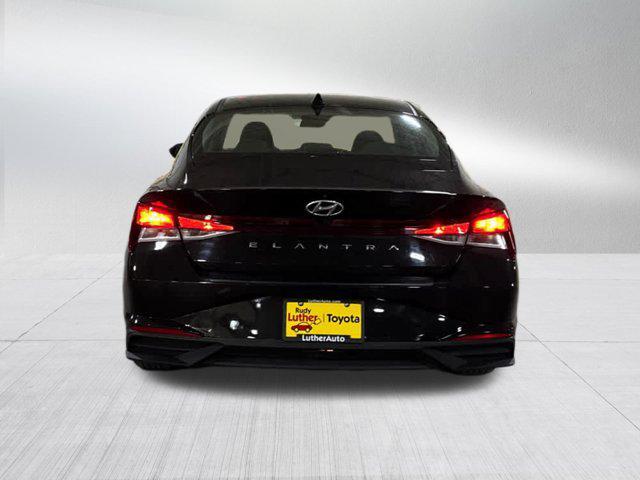 used 2021 Hyundai Elantra car, priced at $17,800
