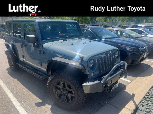 used 2014 Jeep Wrangler Unlimited car, priced at $17,990