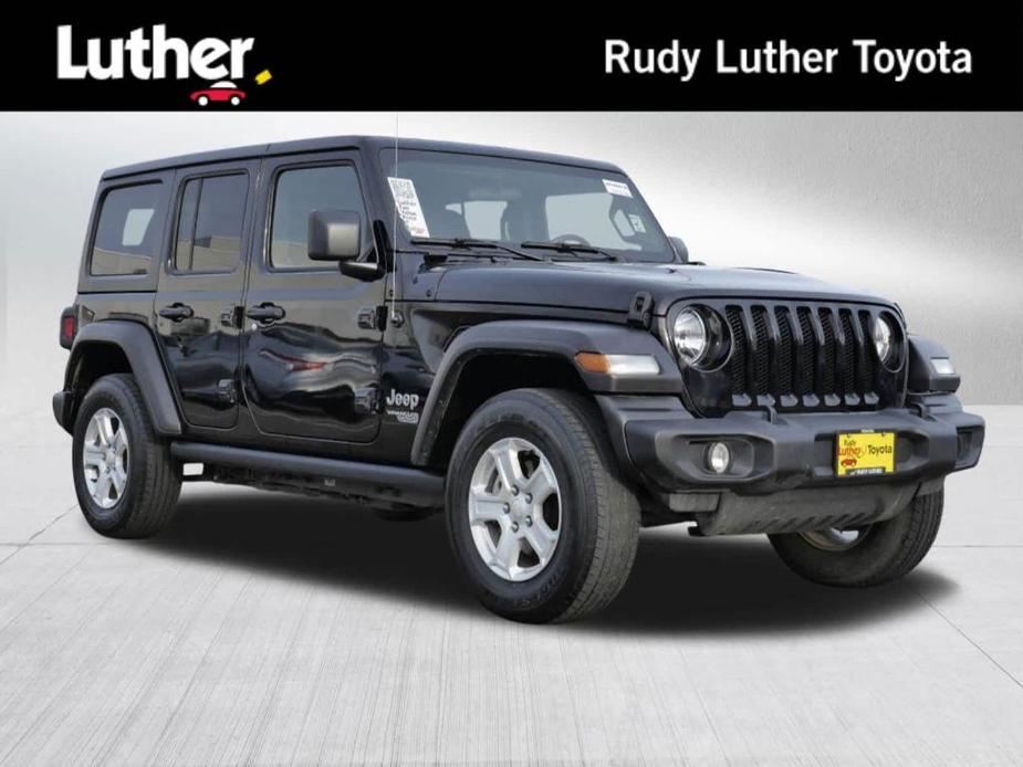 used 2021 Jeep Wrangler Unlimited car, priced at $30,985