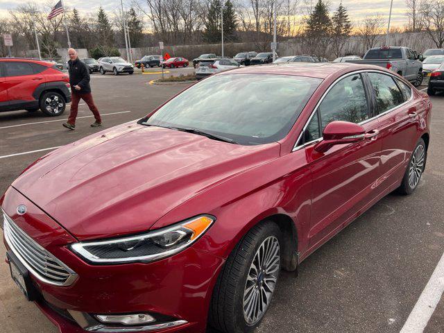 used 2017 Ford Fusion car, priced at $12,500