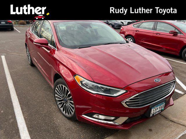 used 2017 Ford Fusion car, priced at $12,500