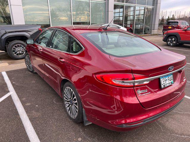 used 2017 Ford Fusion car, priced at $12,500