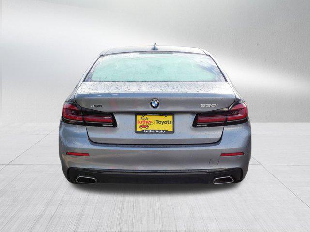 used 2021 BMW 530 car, priced at $32,485