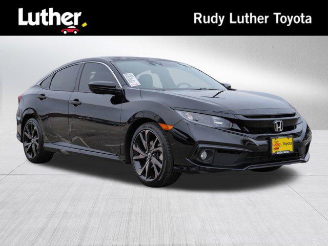 used 2021 Honda Civic car, priced at $21,785