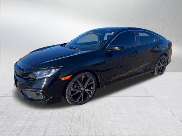 used 2021 Honda Civic car, priced at $22,990