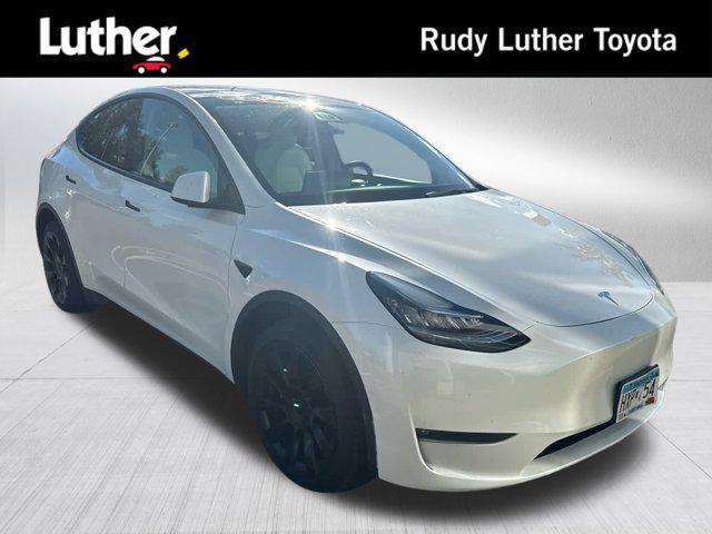used 2022 Tesla Model Y car, priced at $23,000