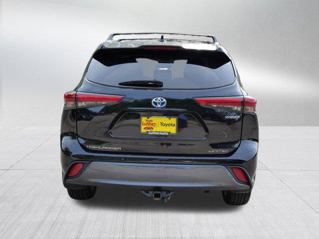 used 2021 Toyota Highlander Hybrid car, priced at $34,995