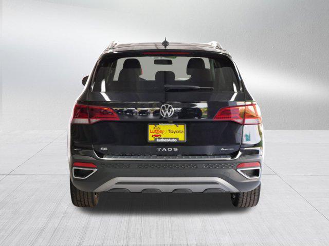 used 2022 Volkswagen Taos car, priced at $21,500