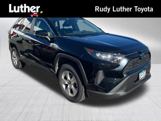 used 2021 Toyota RAV4 Hybrid car, priced at $27,500