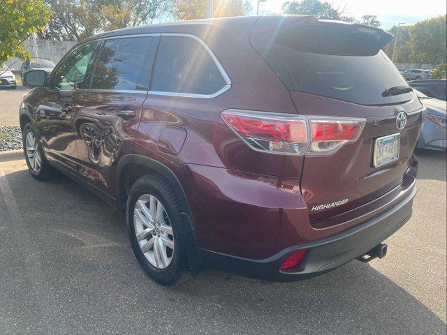 used 2014 Toyota Highlander car, priced at $14,995