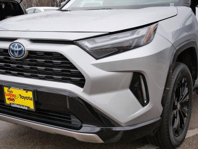 used 2022 Toyota RAV4 Hybrid car, priced at $34,990