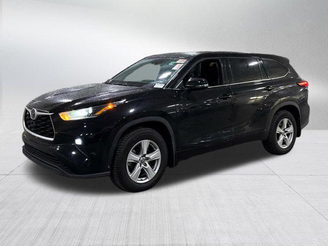 used 2021 Toyota Highlander car, priced at $28,500
