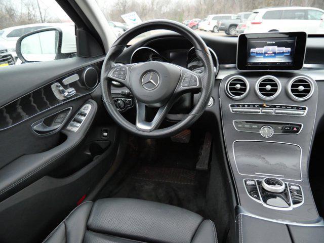 used 2017 Mercedes-Benz C-Class car, priced at $21,485