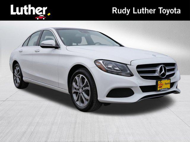 used 2017 Mercedes-Benz C-Class car, priced at $21,485