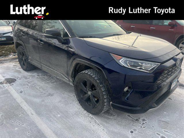 used 2021 Toyota RAV4 Hybrid car, priced at $26,990