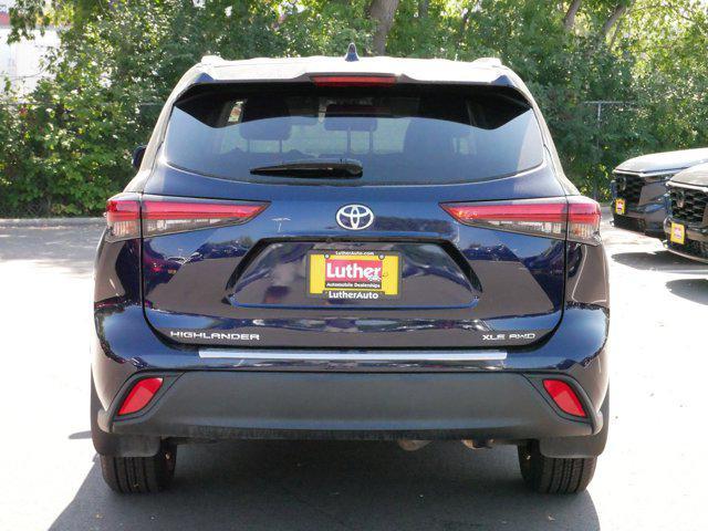 used 2022 Toyota Highlander car, priced at $36,990
