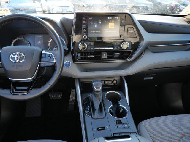 used 2021 Toyota Highlander Hybrid car, priced at $30,785