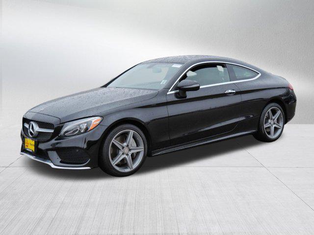 used 2018 Mercedes-Benz C-Class car, priced at $22,500