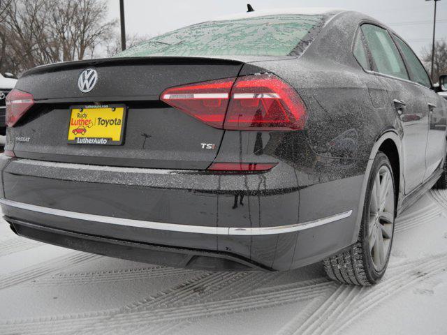 used 2018 Volkswagen Passat car, priced at $13,800