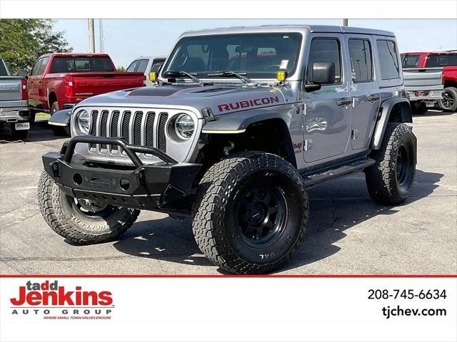 used 2018 Jeep Wrangler Unlimited car, priced at $37,995