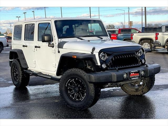 used 2015 Jeep Wrangler Unlimited car, priced at $18,995