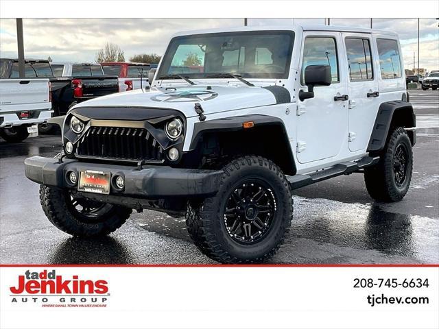 used 2015 Jeep Wrangler Unlimited car, priced at $18,995