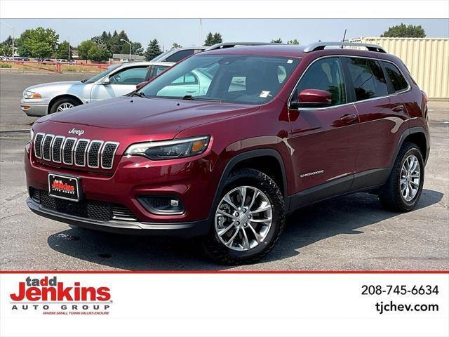 used 2021 Jeep Cherokee car, priced at $23,995