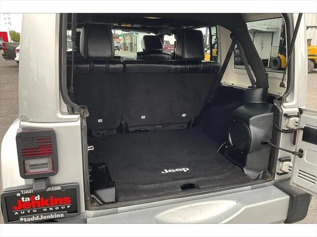 used 2012 Jeep Wrangler Unlimited car, priced at $16,995