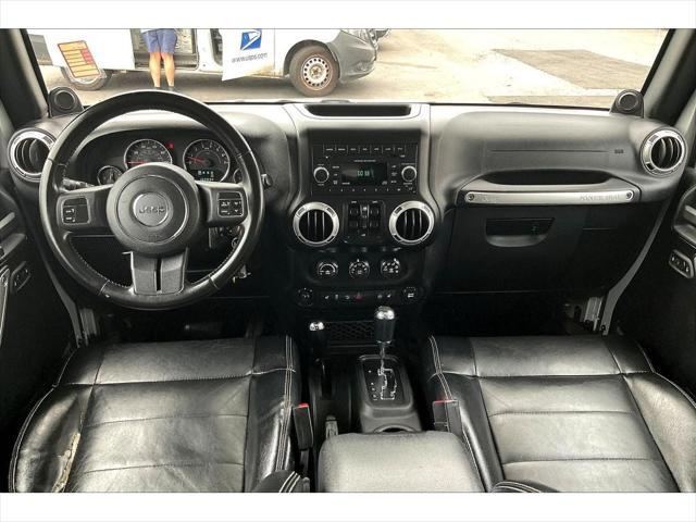 used 2012 Jeep Wrangler Unlimited car, priced at $15,995