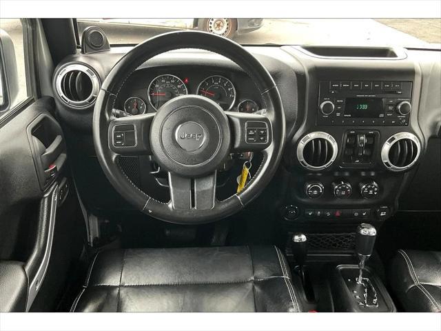 used 2012 Jeep Wrangler Unlimited car, priced at $16,995