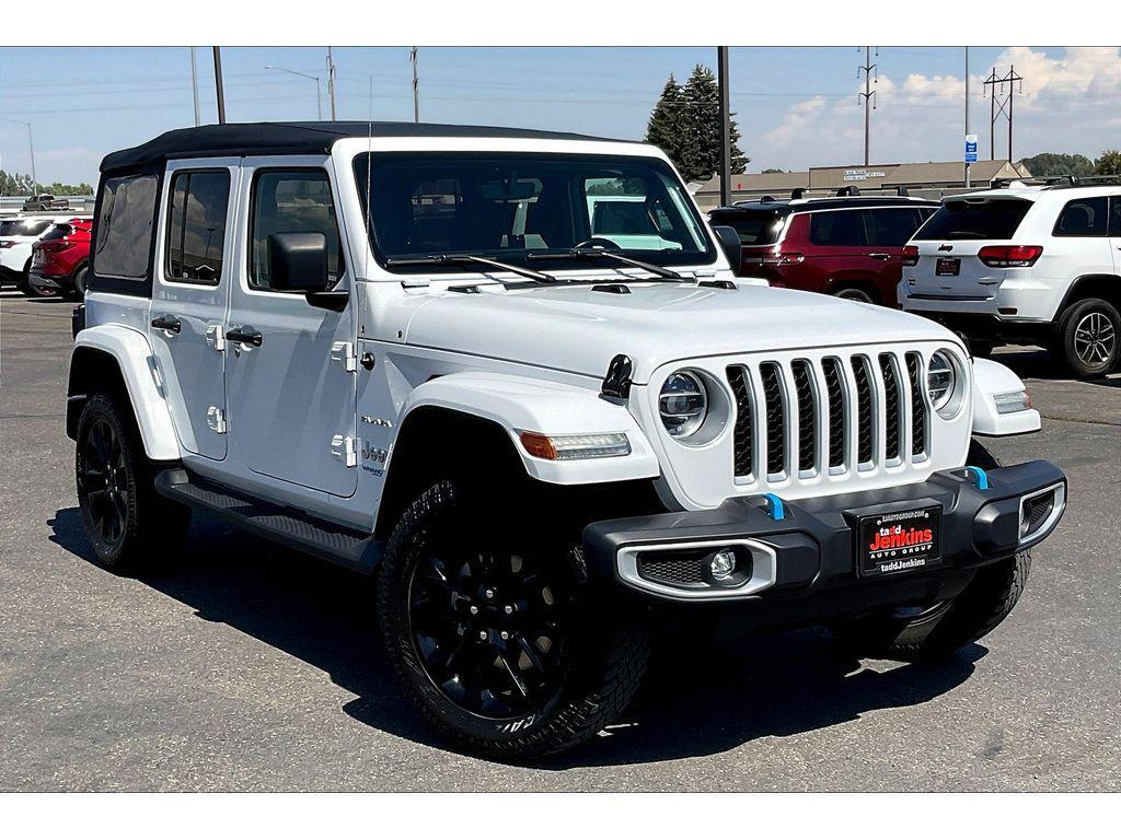 used 2022 Jeep Wrangler Unlimited 4xe car, priced at $36,495
