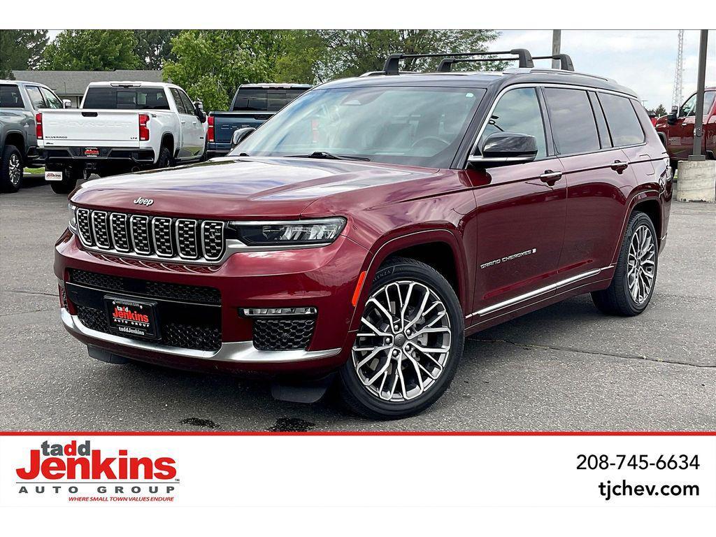 used 2021 Jeep Grand Cherokee L car, priced at $39,495