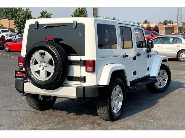 used 2011 Jeep Wrangler Unlimited car, priced at $15,588