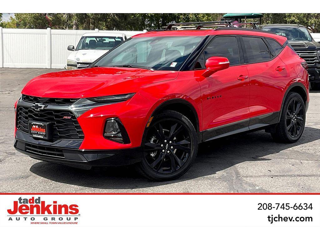 used 2022 Chevrolet Blazer car, priced at $37,495