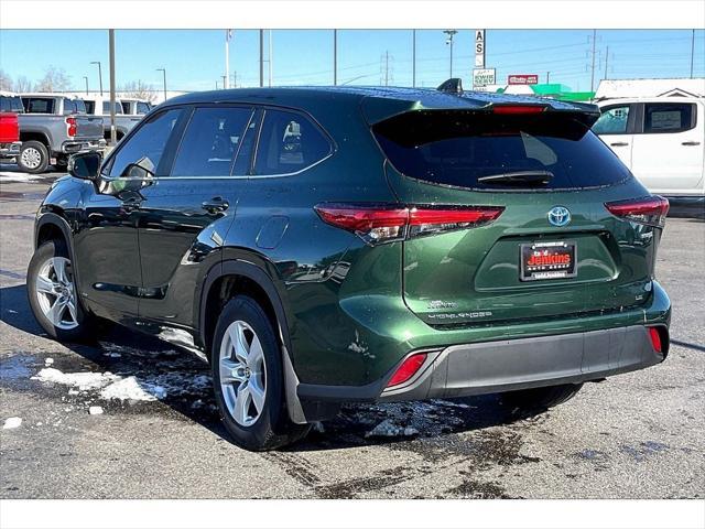 used 2023 Toyota Highlander Hybrid car, priced at $41,495