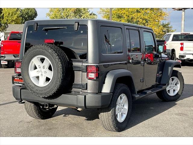 used 2017 Jeep Wrangler Unlimited car, priced at $16,495