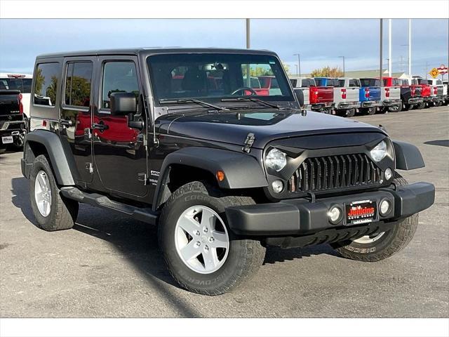 used 2017 Jeep Wrangler Unlimited car, priced at $16,495