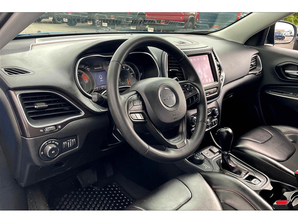 used 2022 Jeep Cherokee car, priced at $26,495