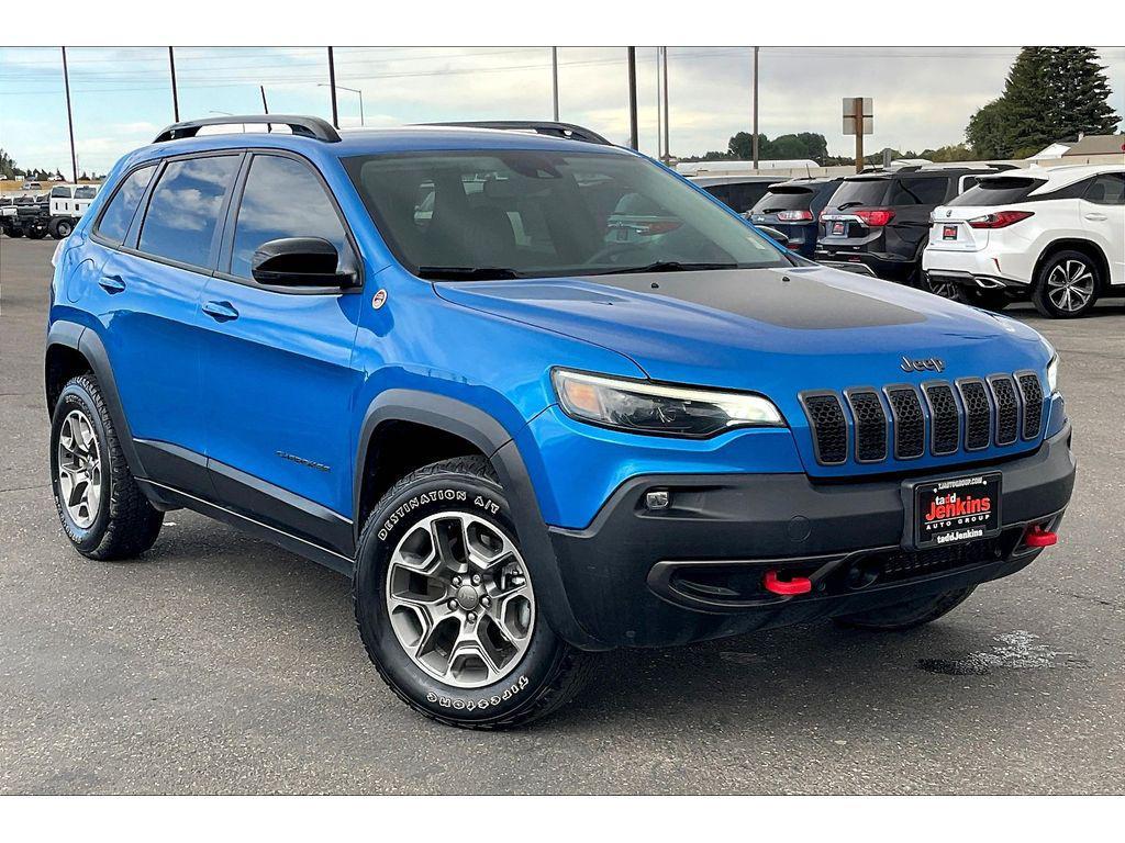 used 2022 Jeep Cherokee car, priced at $26,495