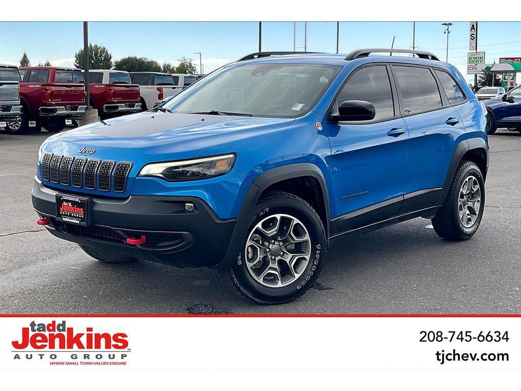 used 2022 Jeep Cherokee car, priced at $26,495